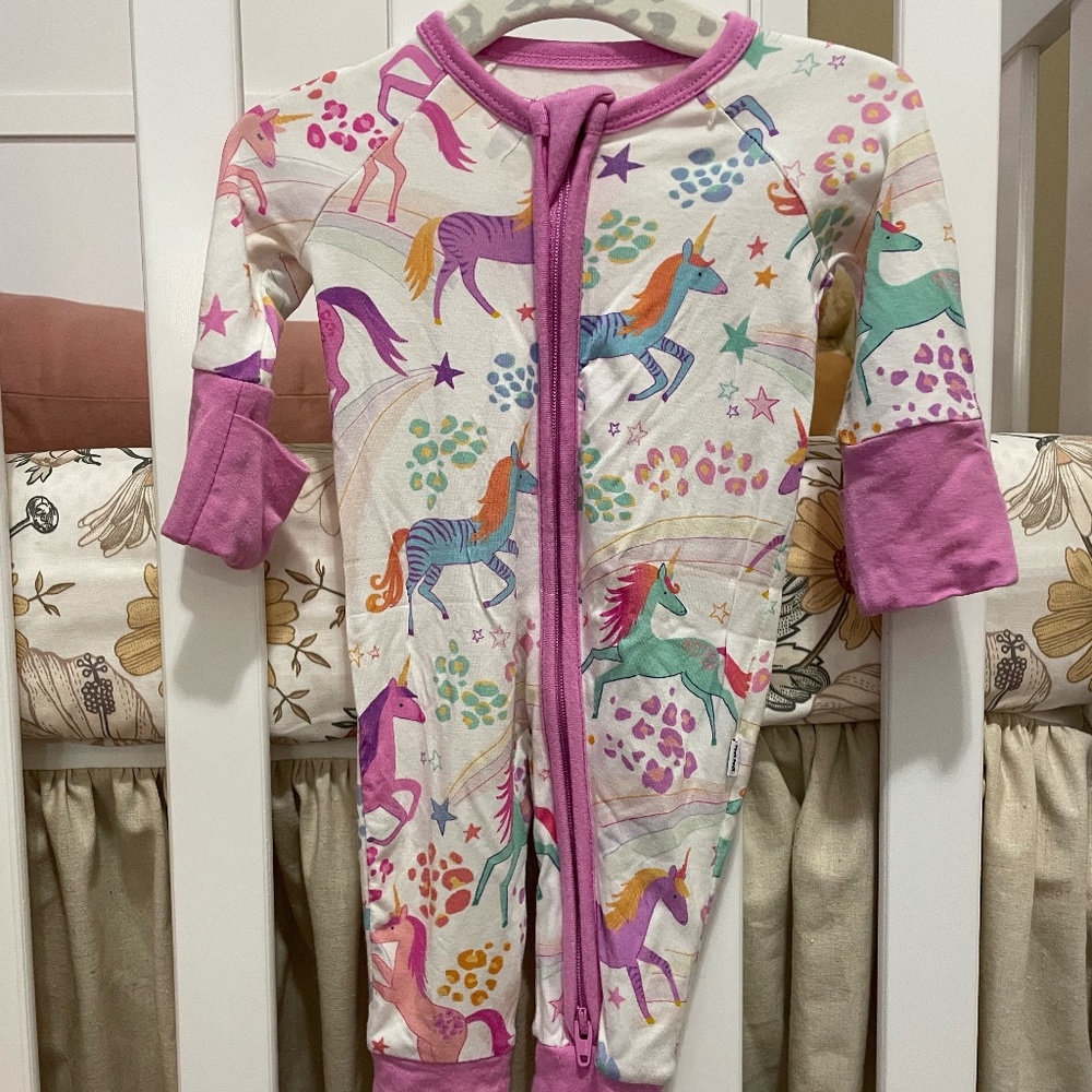 Little Sleepies Bamboo Sleeper, Preemie, EUC